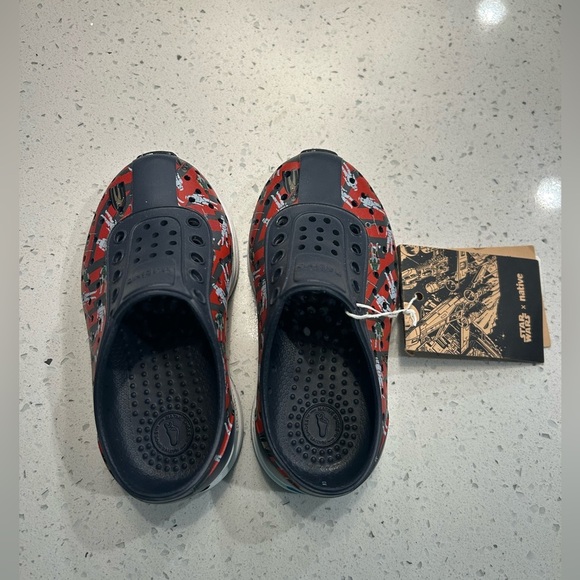 Native x Star Wars Robbie Sugarlite Print Sneaker Toddler 7 - Picture 3 of 9